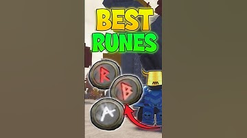 BEST Runes In The Forge Roblox! (Roblox Forge)