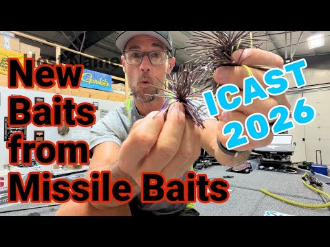 New Baits from Missile Baits for ICAST 2026