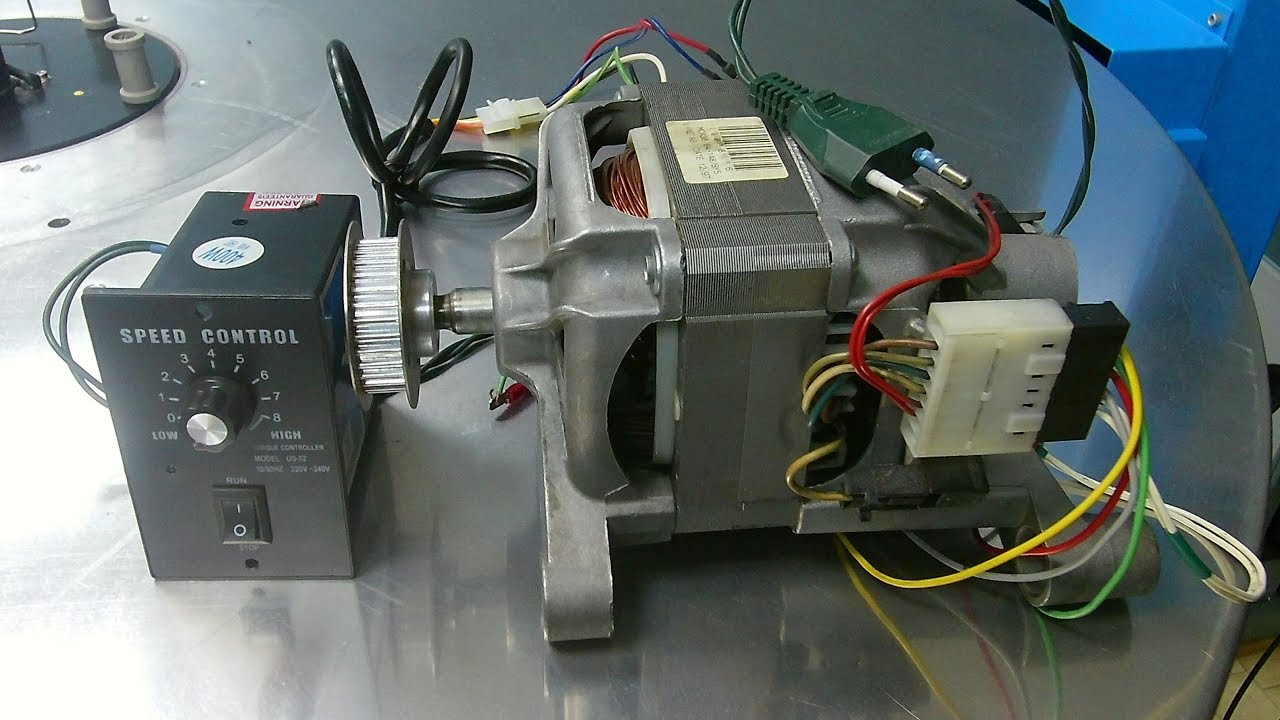 Регулятор оборотов двигателя стиральной машины своими руками: схема, фото