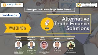 Webinar- Alternative Trade Finance Solutions