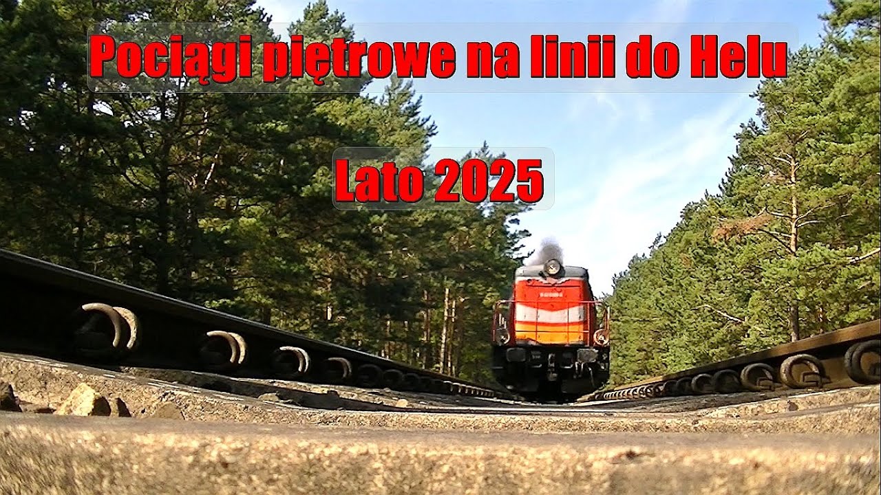 Pociągi piętrowe na linii do Helu - lato 2025 SM42 SU42