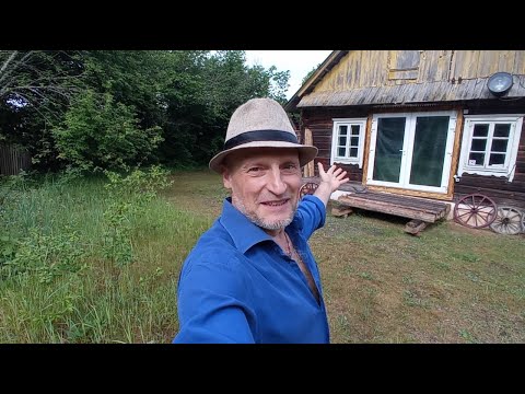 Жизнь на ХУТОРЕ в БЕЛАРУСИ. Наличники и чайная церемония 'ПАБЕЛАРУСКУ.' 27 выпуск