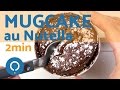 Recette gourmande: mug cake au Nutellla