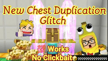 New Chest Dup Glitch 😳🥰🌟 - 100% Legit (2.17.2) Blockman Go Adventure