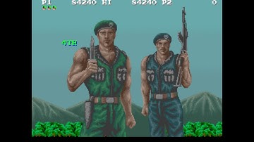 M.I.A Missing in Action (1989) Arcade Konami Complete Playthrough