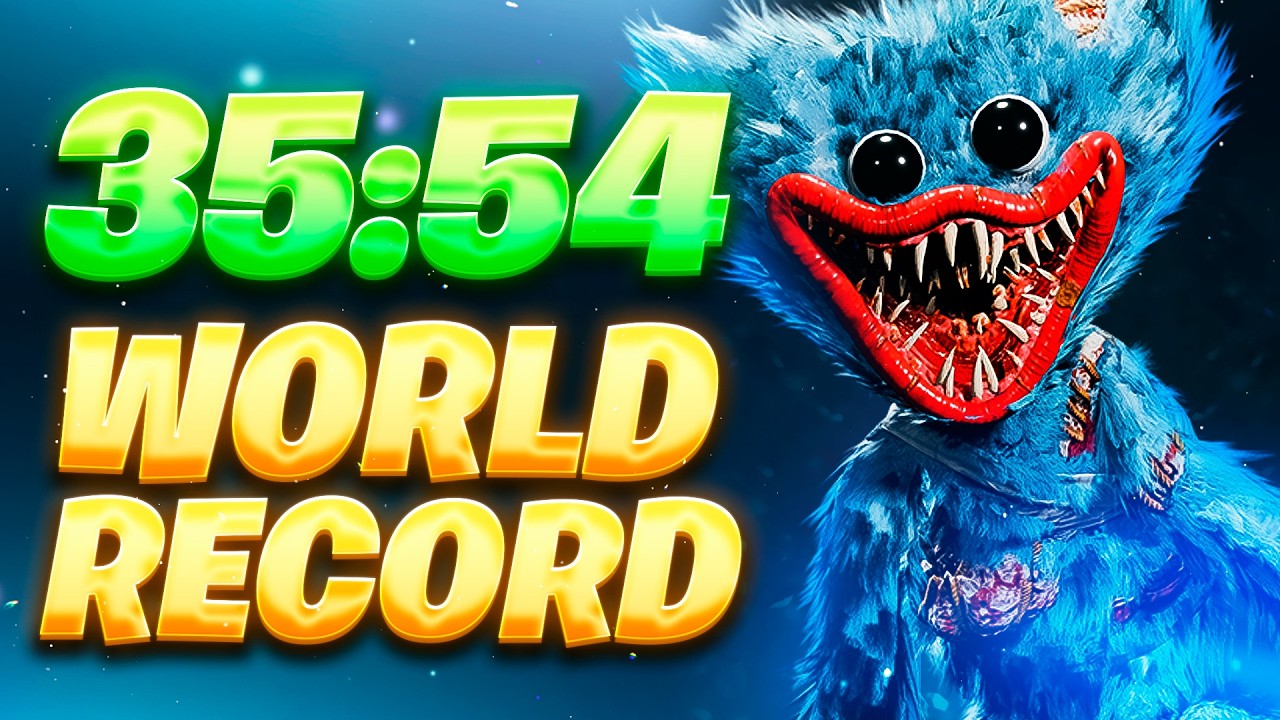 [ WORLD RECORD ] POPPY PLAYTIME 5 SPEEDRUN en 35 MINUTOS / proacventure