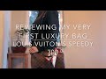 REVIEWING MY FIRST LUXURY BAG/ LV SPEEDY 30B/ 1 YEAR WEAR AND TEAR