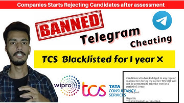 TCS banned Candidates for 1 year | NQT Update | TCS banned | Wipro sends rejection mail