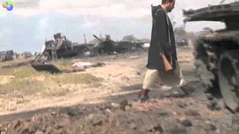 Libyan destroyed - Libia destruida - pedro bou sar...