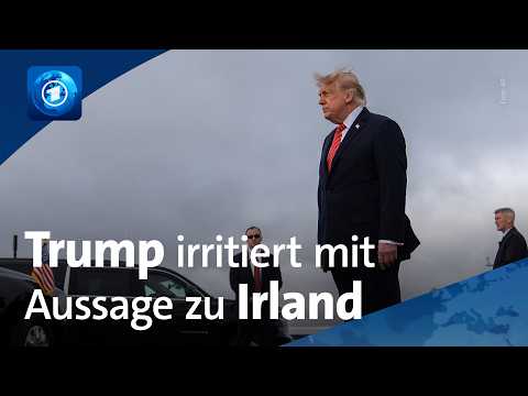 US-Präsident Trump über ein vereinigtes Irland: „Das wäre großartig“