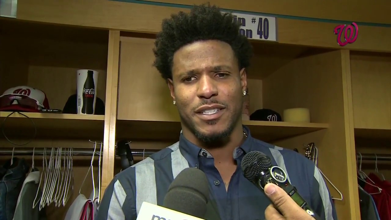 Edwin Jackson discusses his return to the Nationals YouTube