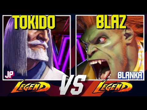Tokido (JP) vs Blaz (Blanka) 🔥 Legend vs Prodigy | High Level SF6