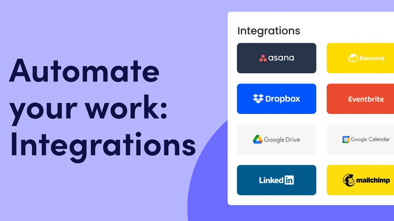 Automate your work: Integrations | monday.com tutorials