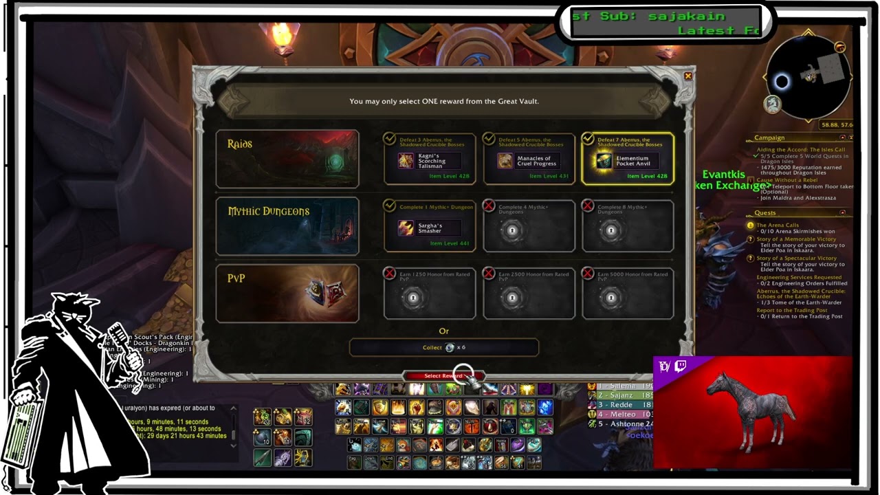 Highlight: Great Vault, Reset Day | @melteoc