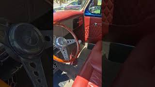 STUDEBAKER classica no encontro de carros antigos #camionete #truck #usa #placa #raridade #antigos