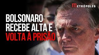 Urgente Veja Momento Em Que Jair Bolsonaro Deixa Hospital E Retorna À Prisão