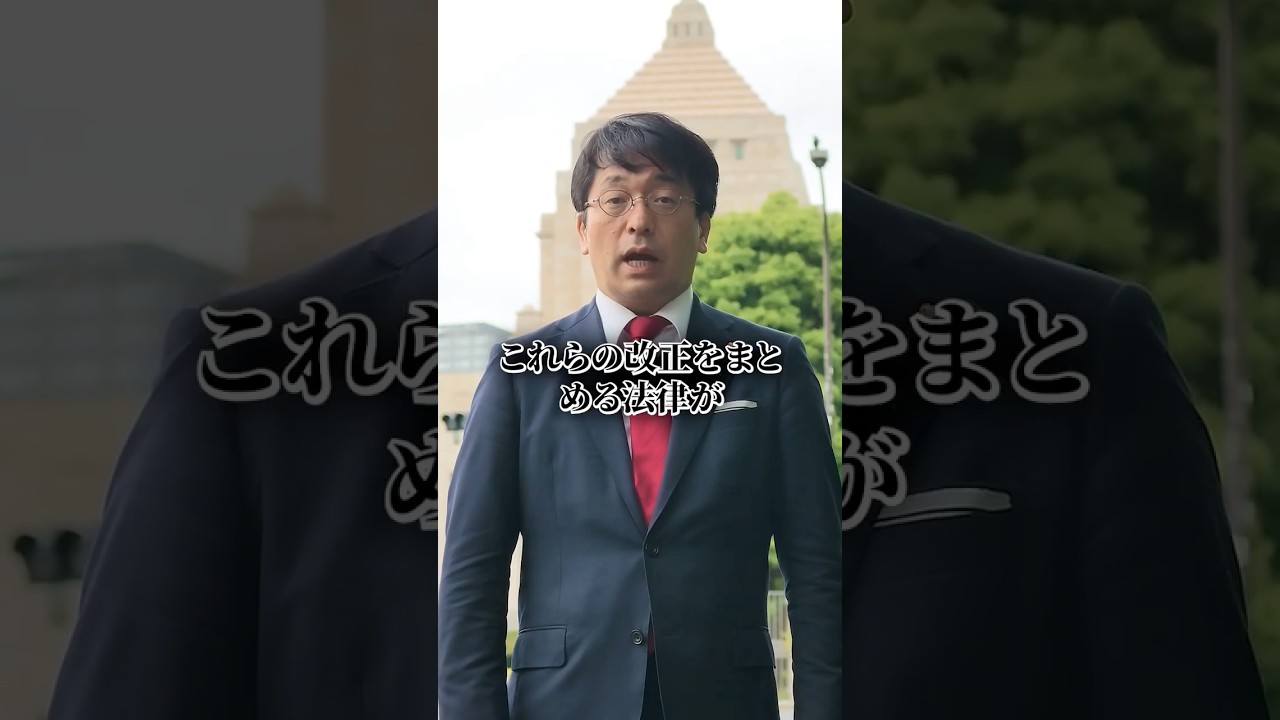 【Part3】今国会で可決された法律をすべて列挙します!#国会 #国会議事堂 #国会議員 #衆議院議員