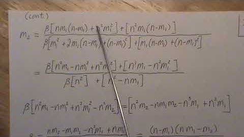Method of Moments Estimation Beta Binomial Distribution
