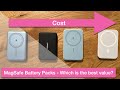 iPhone MagSafe Battery Pack Review - Comparing 4 from Cheapest to most Expensive