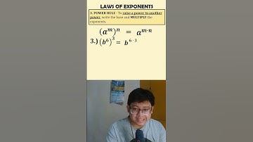 Law of Exponents: Power Rule [Example 2] #mathwithteacherjustin #math7 #algebra