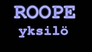 roope - yksilö (lyrics)