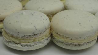 Earl Grey Tea Macarons with Honey Buttercream Filling