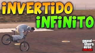 ¡¡INCREÍBLE!! - Truco Hacer el INVERTIDO INFINITAMENTE con la Bici - GTA 5 Online 1.12 screenshot 5