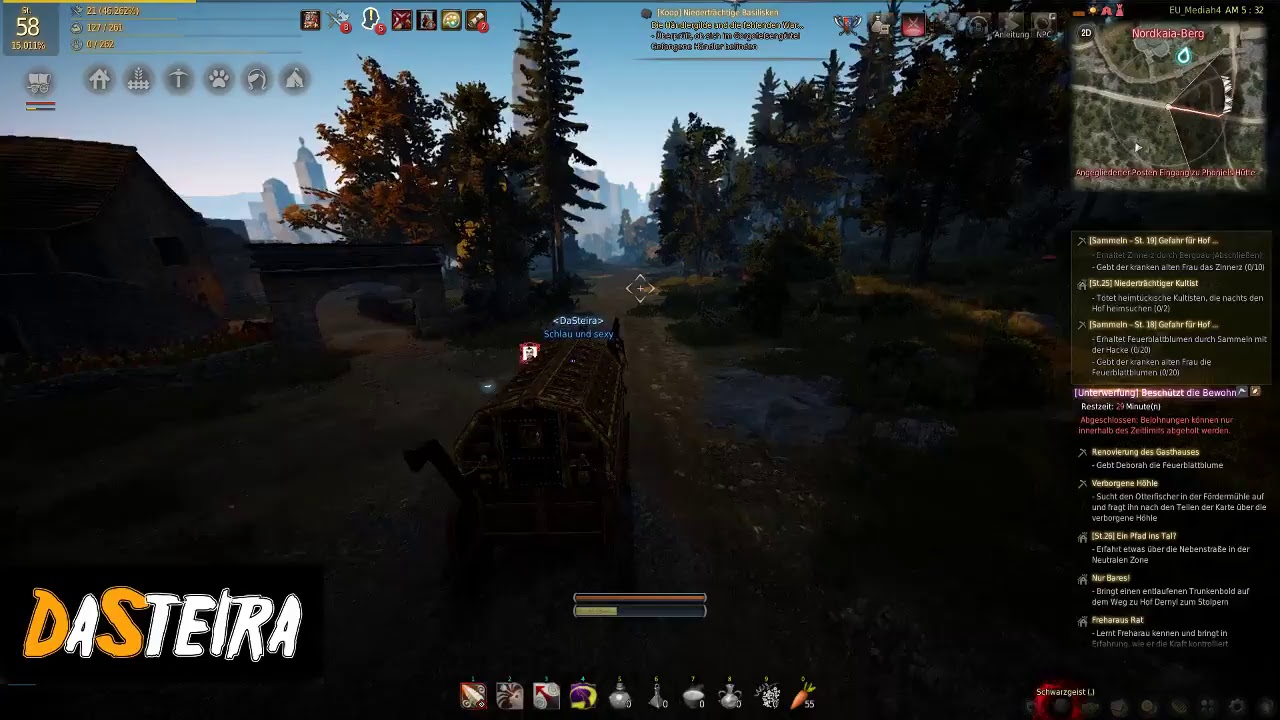 Livestream DaSteira BDO Gildenmission 2500 Rhutum