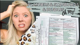 Morning Vlog | How I Organize Common Core Learning Standards screenshot 2