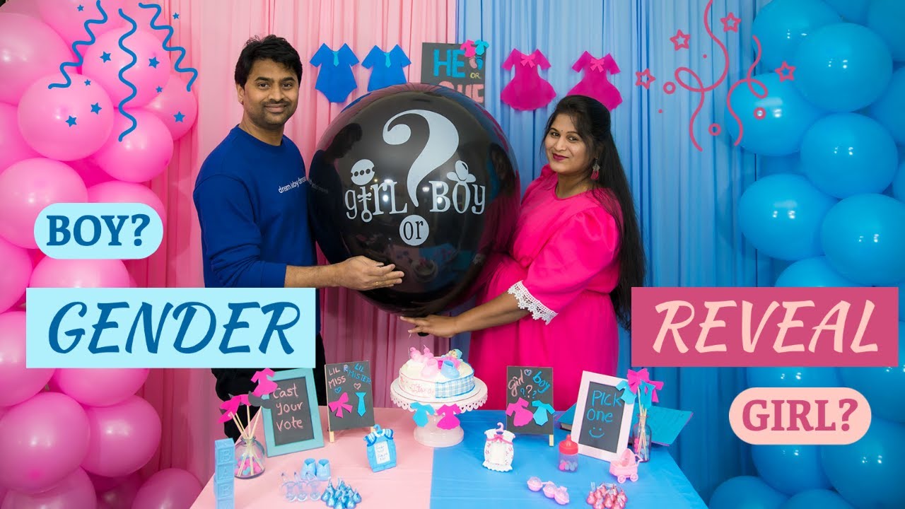 Décoration Gender Reveal ❤️ Boy or Girl?