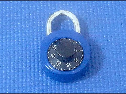Video: Bagaimanakah anda membuka kunci gembok Brinks?