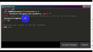 Dynamo Python commenting/de-commenting