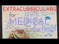 Extracurricular Activities for Pre-Meds