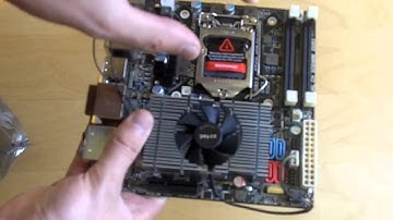 Zotac Z68-ITX WiFi Supreme Motherboard Unboxing