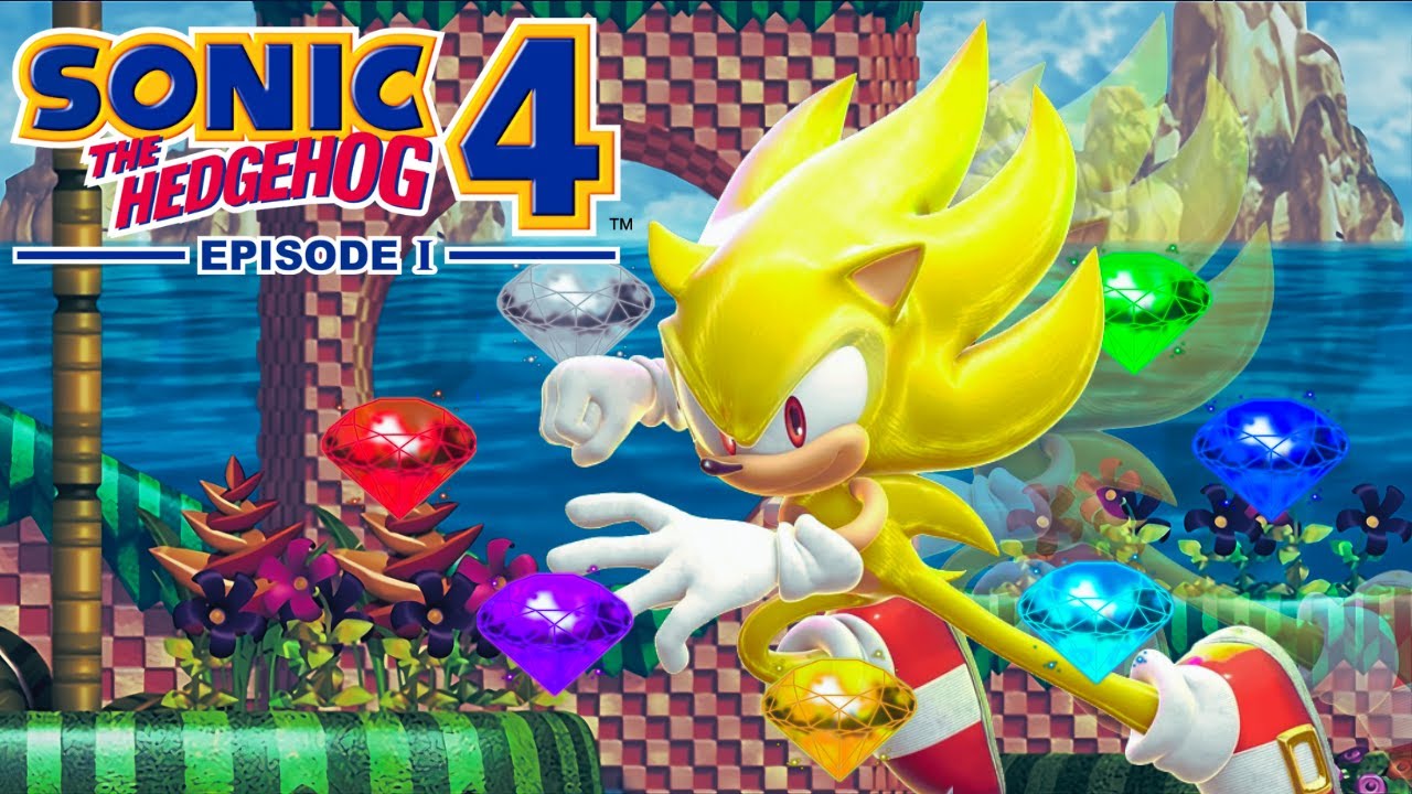 Sonic the Hedgehog 4: Episode 1 - Full Game Playthrough as Super Sonic ...