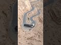 Desert Truck sharp turn, Morocco,