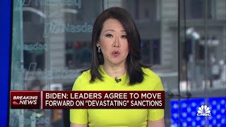 Biden: G7 leaders have agreed to move forward with 'devastating' sanctions on Russia