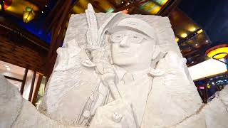Hot Summer Fun Sand Sculpture at Mohegan Sun