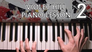 How to play Coldplay - Violet Hill on piano (Part 2)