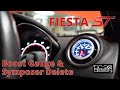 Installing Boost Gauge & Symposer Delete - Ford Fiesta ST180 Track Day Car