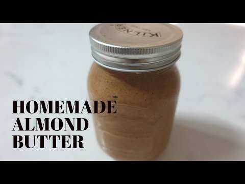 HOMEMADE ALMOND BUTTER 홈메이드 아몬드버터