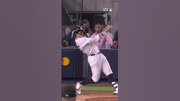 Aaron Judge HOMER Umpire View 😍 #yankees #mlb #baseball #judge