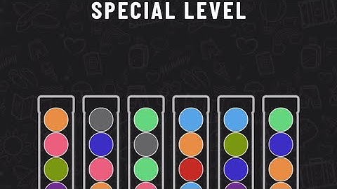 Ball Sort Puzzle Special Level After Level 505 #ballsortpuzzle #ballsortpuzzlegameplay #puzzlegame