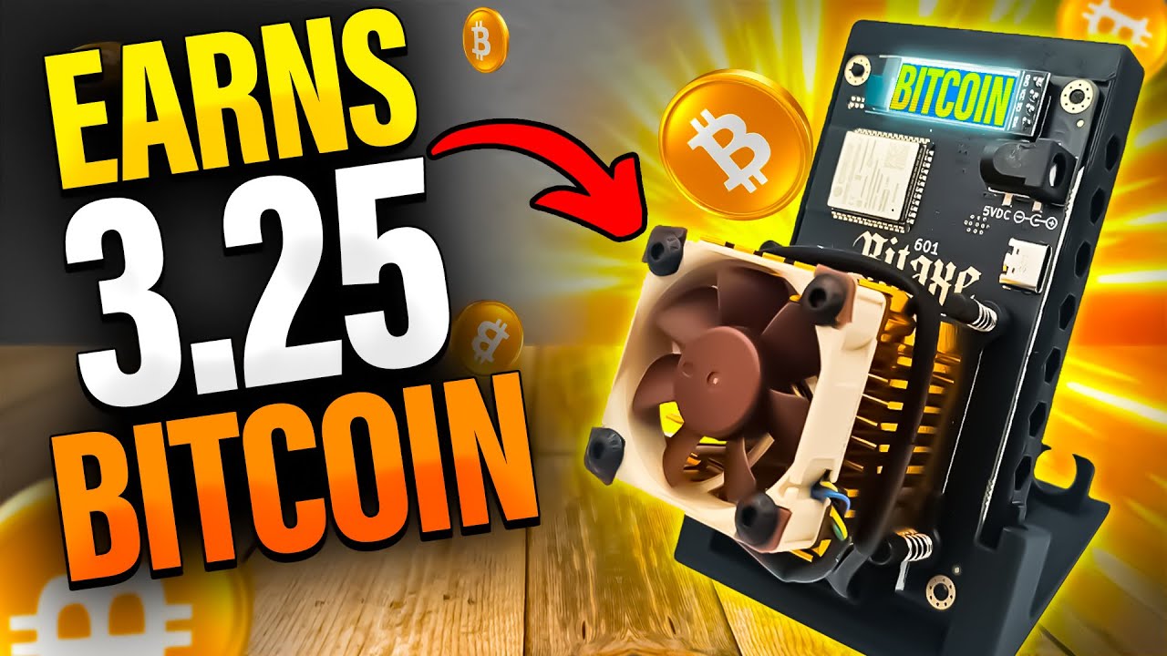 This Home Bitcoin Miner could Earn you 3.125 BTC! Bitaxe Gamma