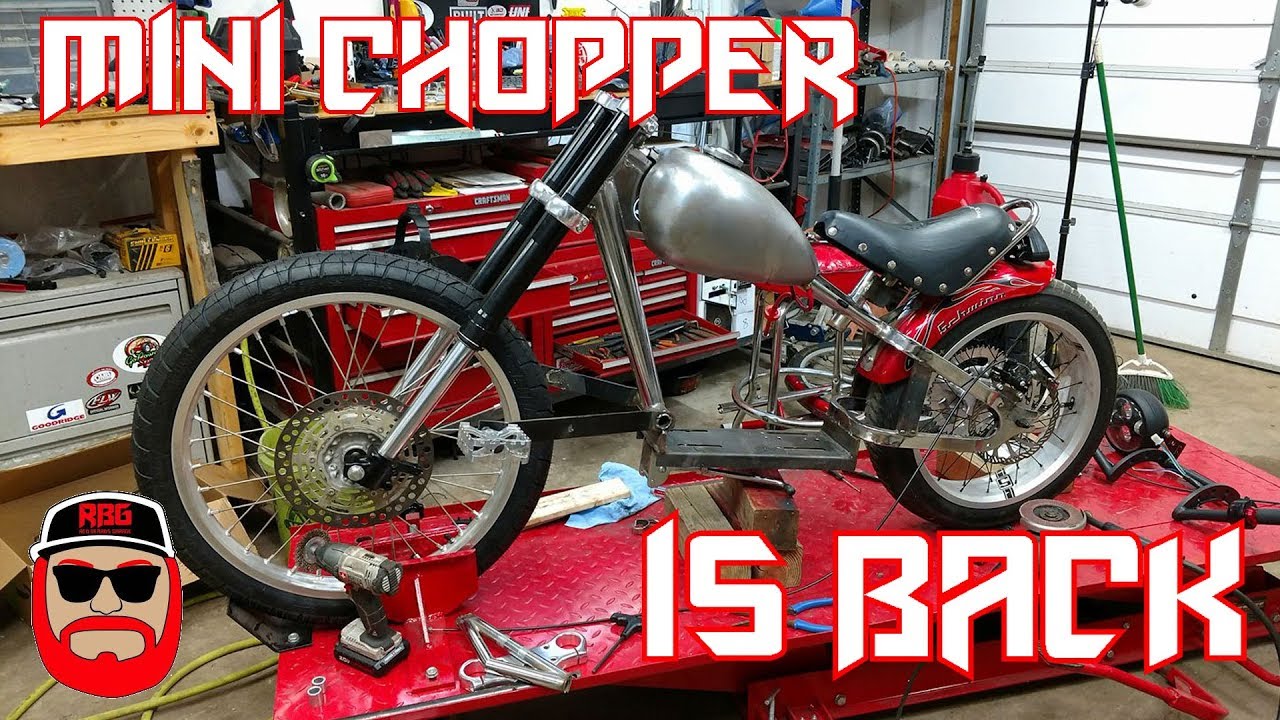 How To Build A Mini Chopper  Mini chopper, Mini chopper motorcycle, Chopper  bike