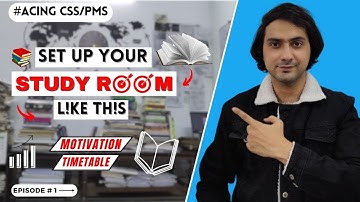 A Study Room Tour of CSS Aspirant: How I Use World Map and Pakistan Map