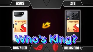ASUS ROG 7 ULTIMATE VS ZTE NUBIA RED MAGIC 8S PRO+ | SPECIAL 🔥 WHO'S KING? SATISFYING REVIEW 📱