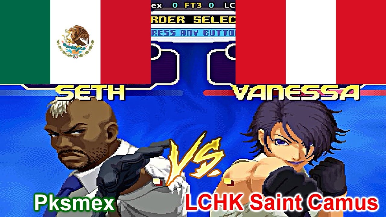カタコトKOF2000 KOF 2000 - Pksmex vs LCHK Saint Camus FT3 - YouTube