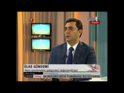 Dışişleri Bakanı Özdil Nami, BRT-1'de canlı yayın konuğu oldu (10 Kasım 2014)