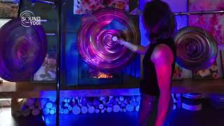 Firelight Resonance: Gong & Chime Sound Journey